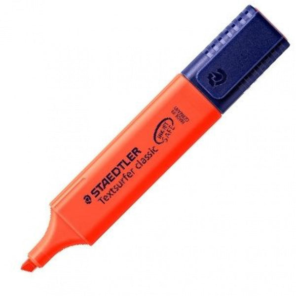 C/10 MARCADORES FLUORESCENTES ROJO TEXTSURFER 364-2