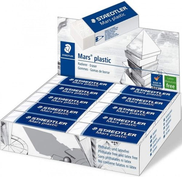 C/20 gomas borrar mars plastic staedtler