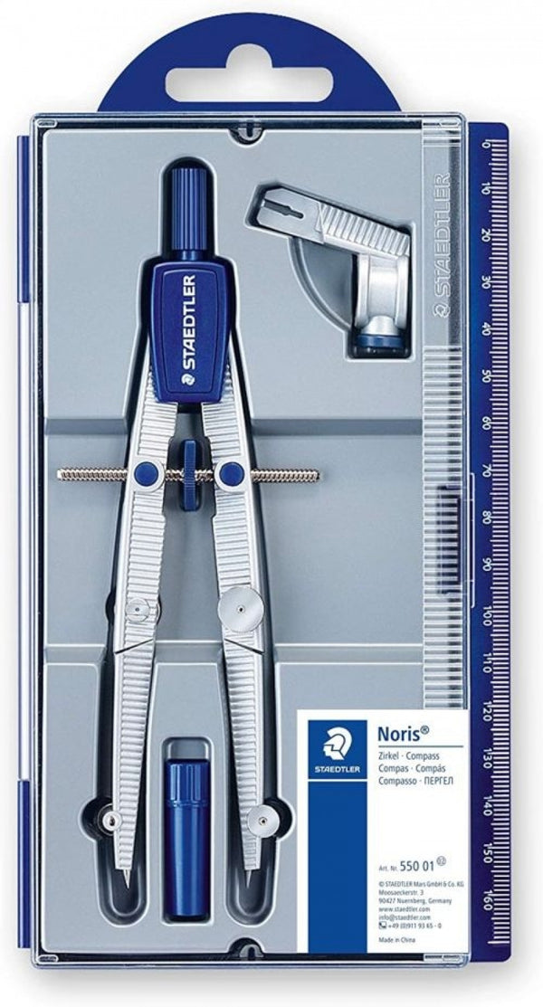 ESTUCHE BIGOTERA CON ADAPTADOR NORIS CLUB 550 STAEDTLER