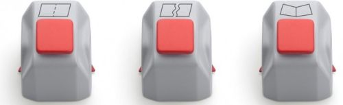 Set 3 cabezal de corte dahle 980 para cizalla de rodillo 507