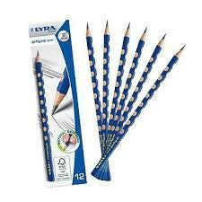C/12 lapiz de grafito lyra groove slim hb triangular y ergonomico