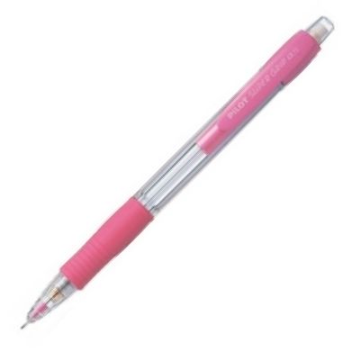 c/12 portaminas cuerpo rosa supergrip h-185 0,5mm