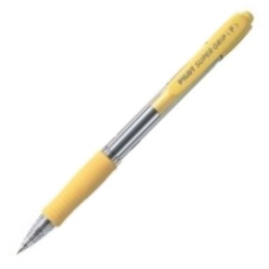 C/12 BOLIGRAFO SUPERGRIP COLOR CUERPO AMARILLO PUNTA 1,0MM