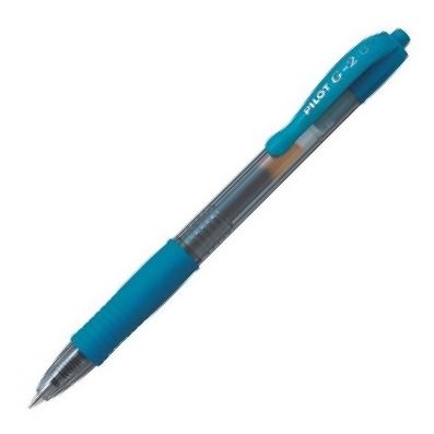 C/12 BOLIGRAFO PILOT G-2 AZUL PASTEL PUNTA 0,7MM