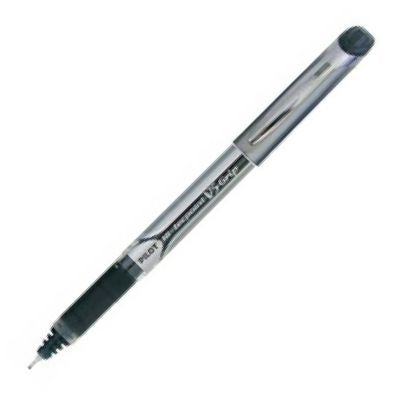 C/12 BOLíGRAFO PILOT V5 GRIP NEGRO PUNTA 0,5MM