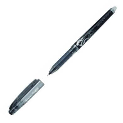 C/12 BOLIGRAFO FRIXION POINT 0,5MM NEGRO BORRABLE PILOT