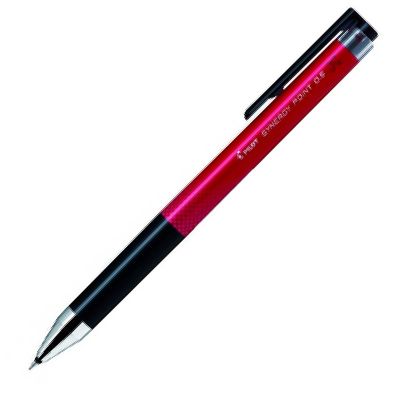 C/12 BOLIGRAFO PILOT SYNERGY ROJO PUNTA 0.5 MM.