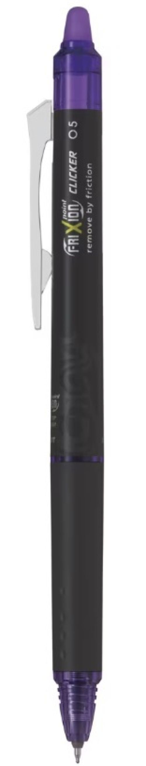 C/12 boligrafo frixion clicker point 0,5mm violeta borrable
