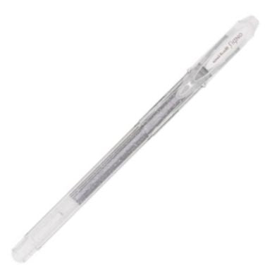 C/12 BOLIGRAFO UNI-BALL SIGNO SPARKLING 1MM PLATA PURPURIN