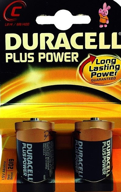 BLISTER 2 PILAS DURACELL PLUS LR14 (C)