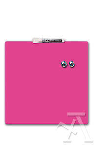 PIZARRA MAGNETICA ROSA 36X36CM REXEL