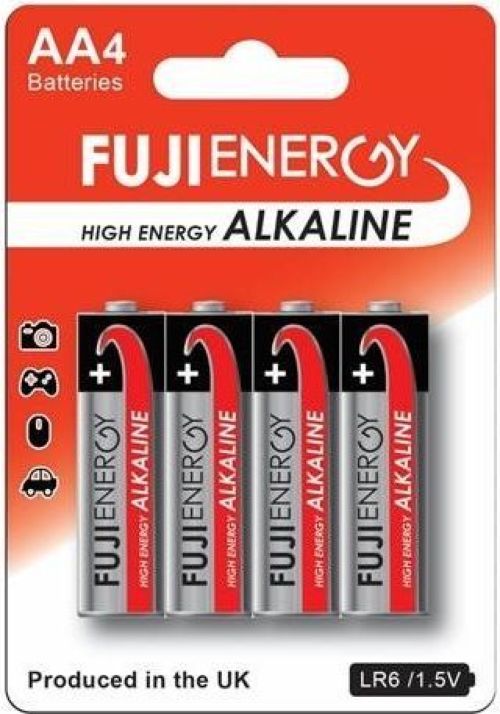 C/20 BLISTER 4 PILAS ALCALINAS FUJIENERGY LR06 AA