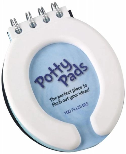 BLOCK 100 NOTAS ADHESIVAS CON FORMA DE INODORO