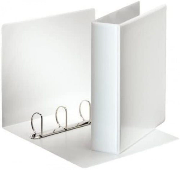 CARPETA CANGURO A4 4 ANILLAS 50MM MIXTAS COLOR BLANCO