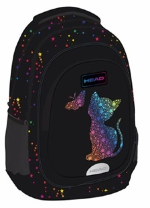 MOCHILA HEAD GOLDEN EFFECT RAINBOW KITTY AB300
