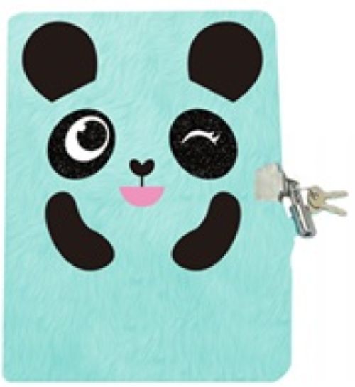 DIARIO CON CANDADO ASTRAPAP MINTY PANDA A5 96K