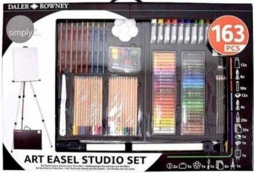 Set de arte 163 piezas simply daler rowney