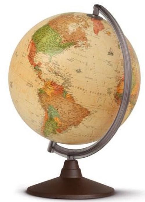Esfera colegial marco polo con luz y lupa 30 cm