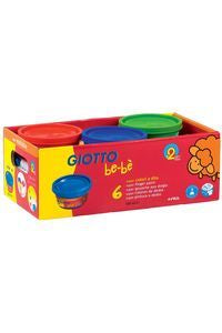 Pack 6 unidades super pintura dedos be-be 100ml