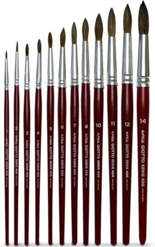 C/12 PINCELES SERIE 400 Nº6 GIOTTO