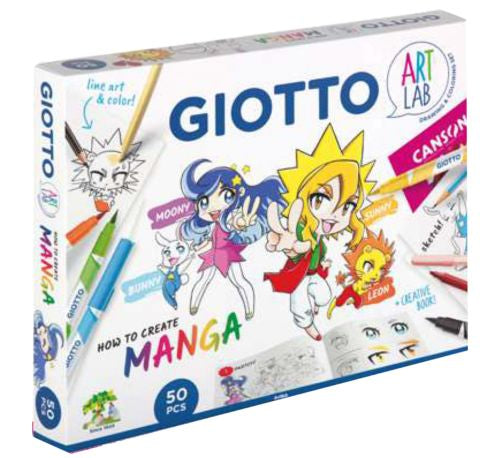 Set creativo art lab manga