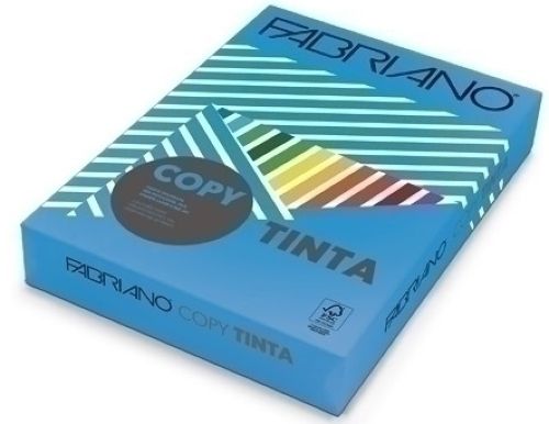 PAQUETE A4 500H 80G COLOR AZUL FABRIANO