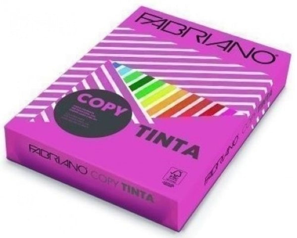 PAQUETE A4 500H 80G COLOR INTENSO FUCSIA FABRIANO