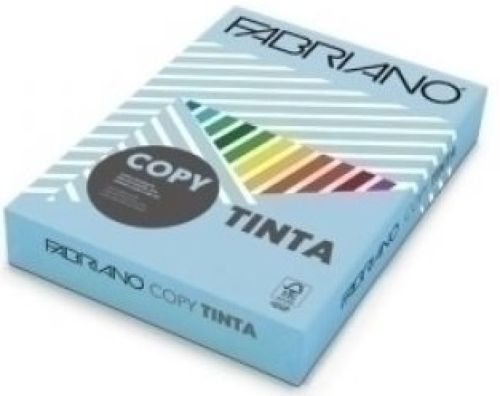 PAQUETE A4 500H 80G COLOR INTENSO AZUL CIELO FABRIANO