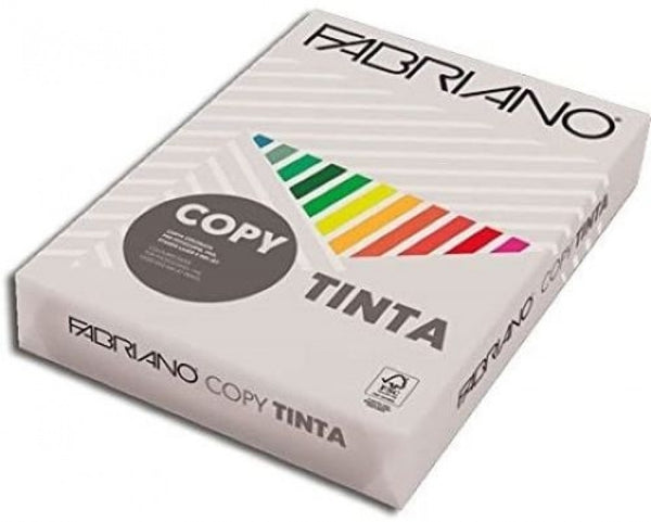 PAQUETE A4 500H 80G COLOR PASTEL GRIS FABRIANO