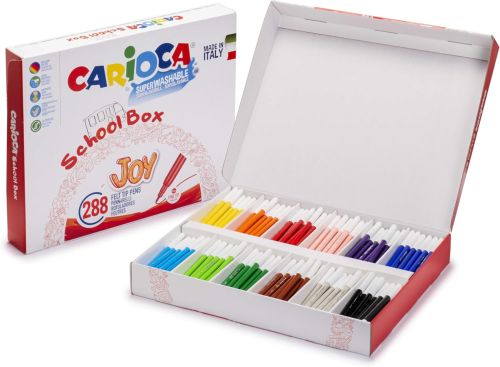 ESTUCHE 288 ROTULADORES CARIOCA JOY PUNTA FINA