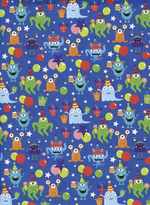 BOBINA PAPEL REGALO FANTASIA INFANTIL 62CMX7KG