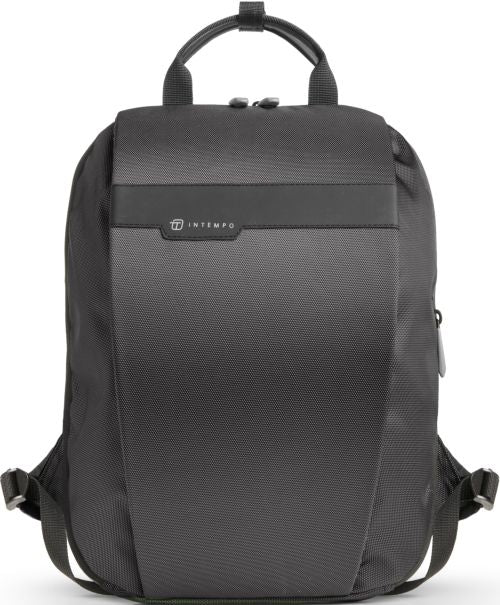 MOCHILA OVALADA NEGRA 29X3X13 CM