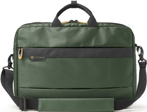 BOLSA DE DOBLE ASA VERDE 44X34X12CM