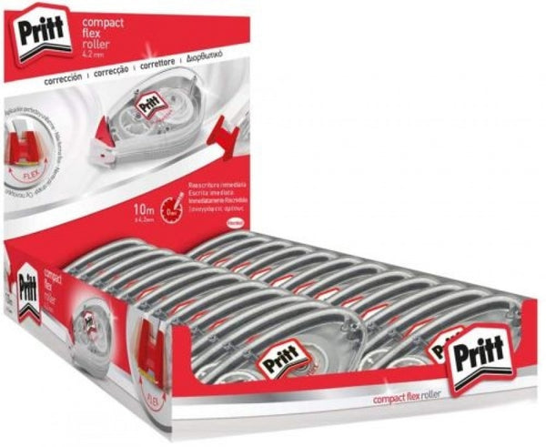 EXP 24 CINTA CORRECTOR PRITT ROLLER COMPACT 4.2MMX10M
