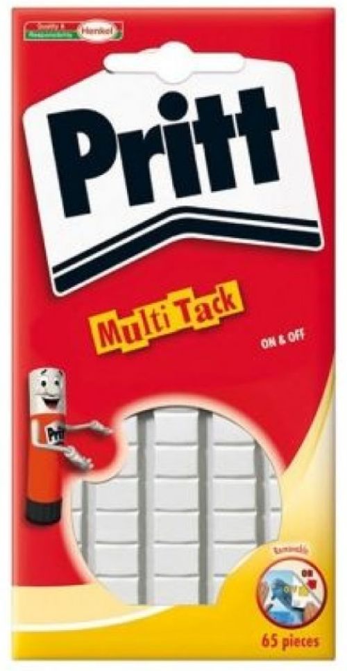 EXP 24 SOBRES MASILLA ADHESIVA MULTITACK PRITT CUARTEADA