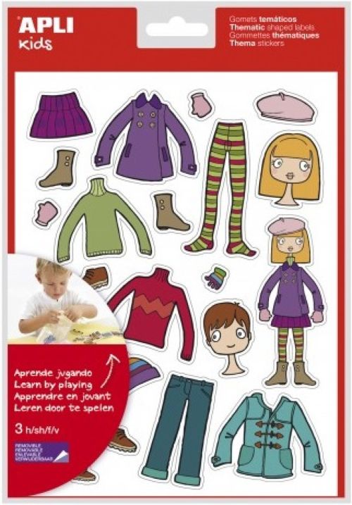 BOLSA 3 HOJAS GOMETS TEMATICOS EL ARMARIO