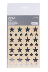 BOLSA 3 HOJAS GOMETS ESTRELLA PLATA PERMANENTES