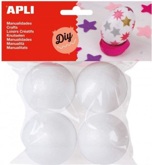 Bolsa 4 bolas porexpan 45mm