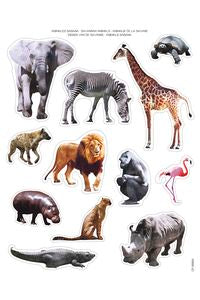 BOLSA 2 HOJAS GOMETS ANIMALES SABANA REMOVIBLE