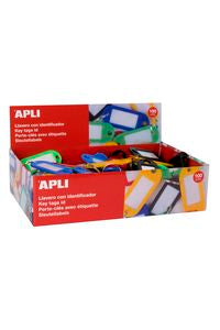 C/100 LLAVEROS DE COLORES SURTIDOS APLI