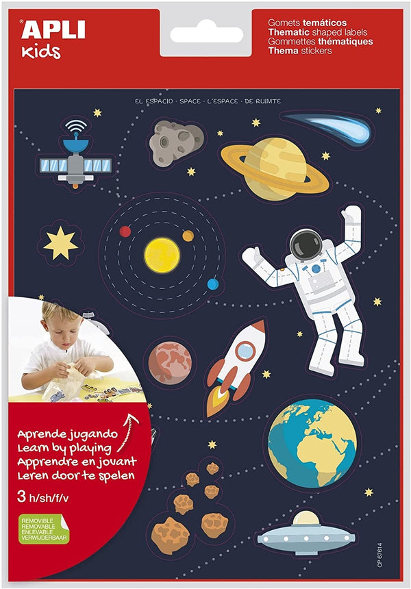 BOLSA GOMETS EL ESPACIO 14 GOMETS 3 HOJAS