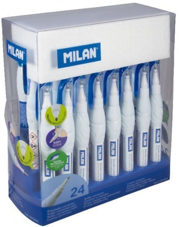 EXP 24 BOLIGRAFO CORRECTOR 7ML MILAN