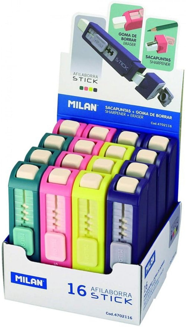 Expositor 16 afilaborras milan stick