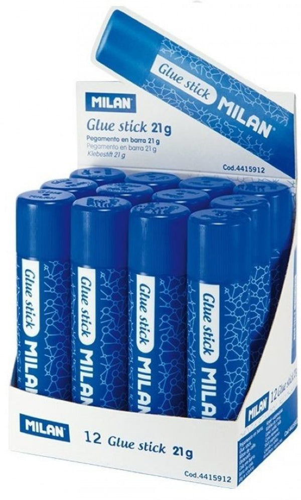 EXP 12 BARRAS PEGAMENTO MILAN 21G