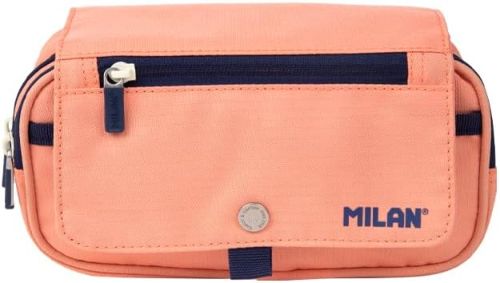 ESTUCHE CUADRUPLE CON SOLAPA 1918 ROSA