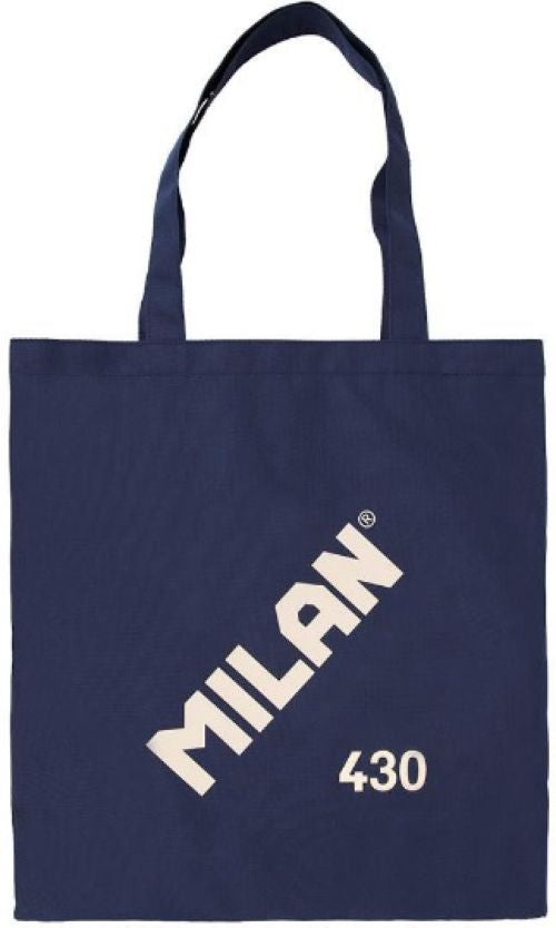 Bolsa tote bag serie 1918 color azul marino milan