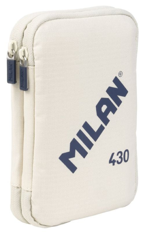 Plumier 2 pisos con contenido milan 430 since 1918 color beige