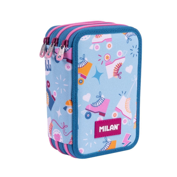 PLUMIER 3 PISOS CON CONTENIDO SERIE ROLLER 19.5X13X7.5CM