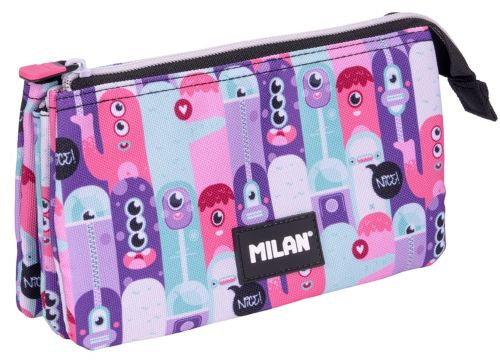 PORTATODO 5 COMPARTIMENTOS SERIE ALIENS 22X12X4CM