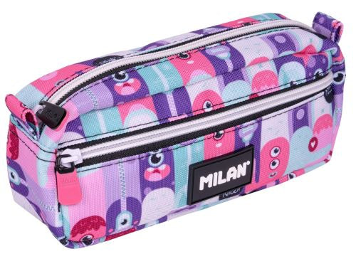 PORTATODO DOBLE RECTANGULAR SERIE ALIENS 20.5X9X5.5CM